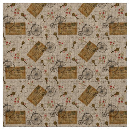 Tecido padrão vintage