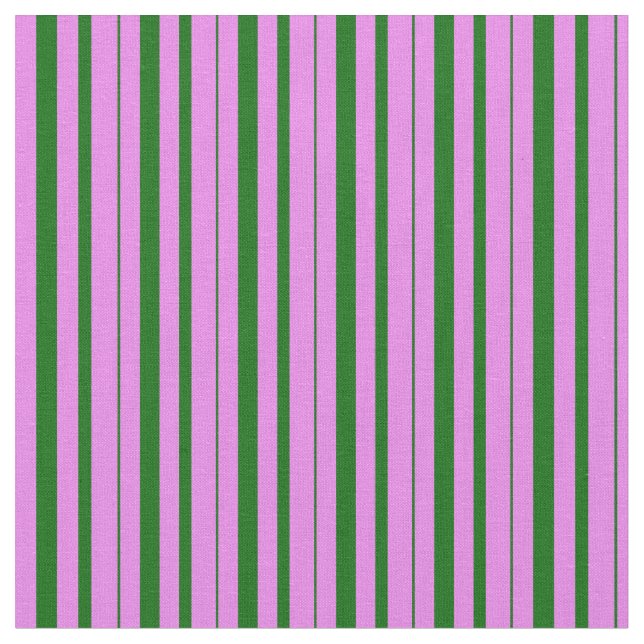 Tecido Padrão Violet & Dark Green Stripes (Detalhe)