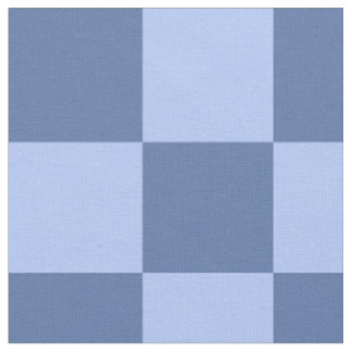 Tecido Padrão Xadrez Azul