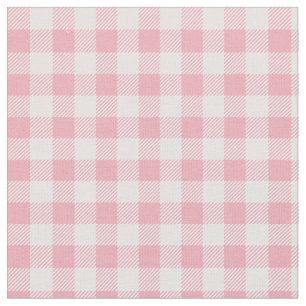 Tecido Padrão Xadrez Rosa Gingham Feminino Xadrez Quadric