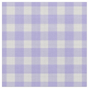 Tecido Padrão xadrez roxo pastel claro