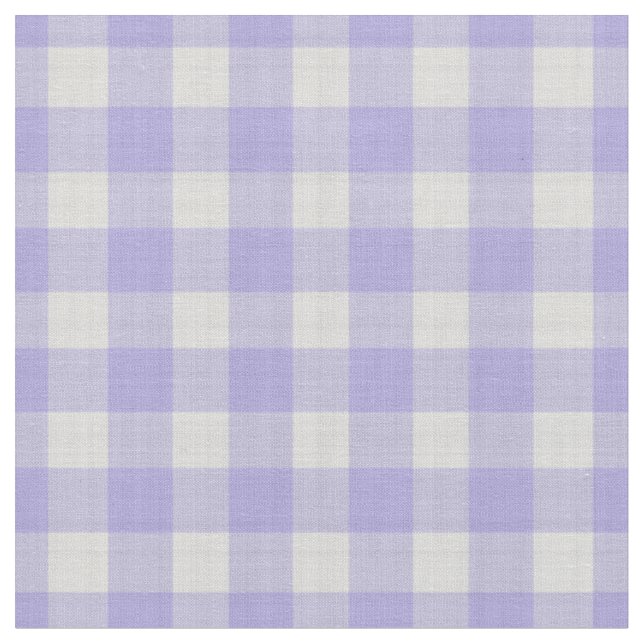 Tecido Padrão xadrez roxo pastel claro (Detalhe)