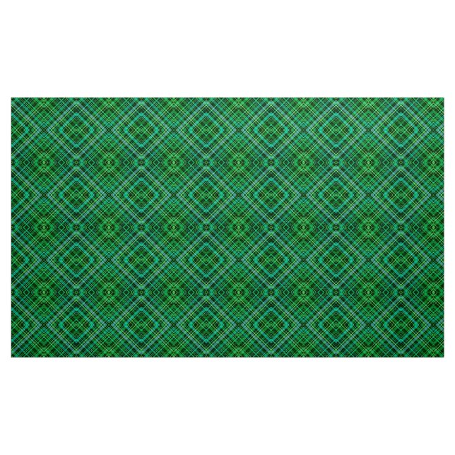 Tecido Padrão xadrez verde (Jarda)