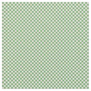 Tecido Padrão Xadrez Verde, Bege e Branco
