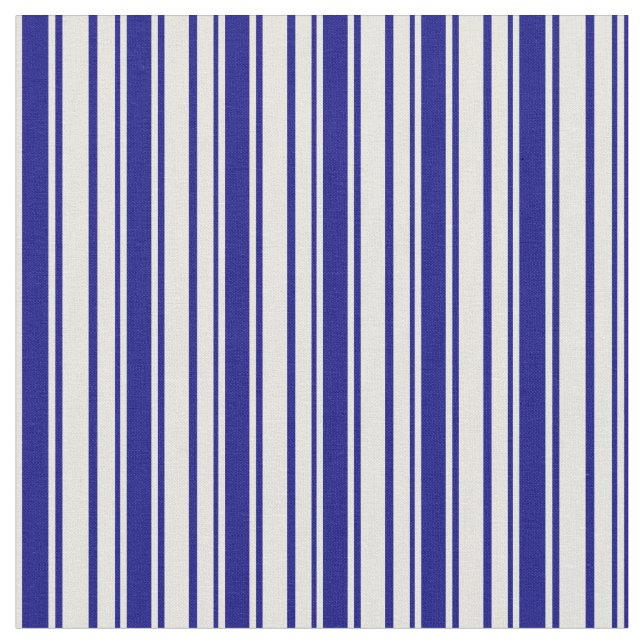 Tecido Padrões bege e azul riscado/alinhado (Detalhe)