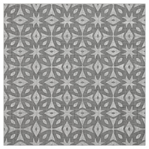 Tecido Padrões da Cinza Funky Faux Batik Linen