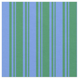 Tecido Padrões de cor azul-do-mar verde-Cornflower