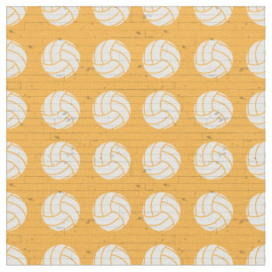 Tecido Padrões De Madeira De Voleibol Amarelo