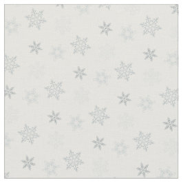 Tecido Padrões de Neve de Cinzas lindíssimas