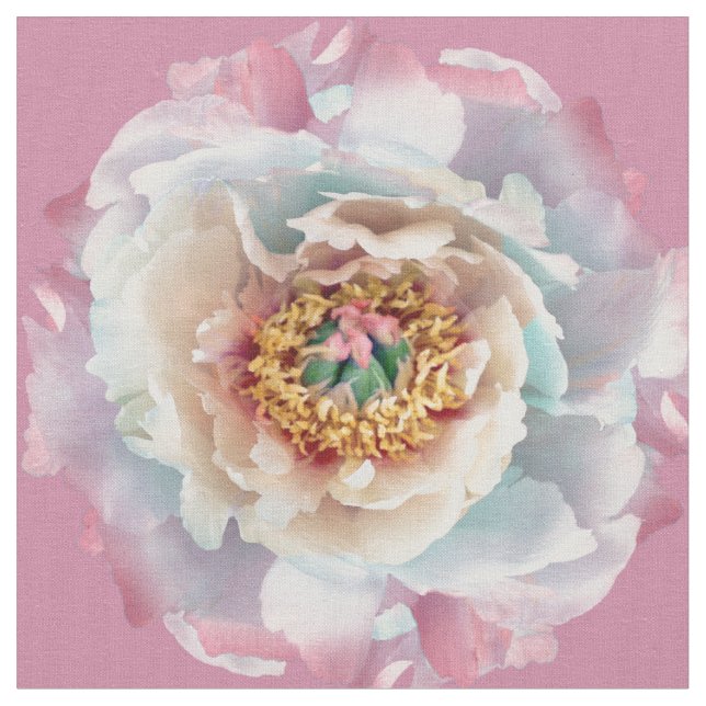 Tecido Padrões de Peões Brancos Lush (Detalhe)