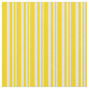 Tecido Padrões de risca bege e amarelo