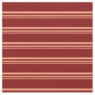Tecido Padrões de Stripes de Salmão Claro e Maroon