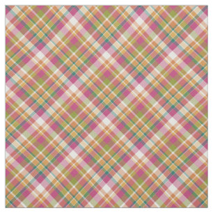 Tecido Padrões de Tartan da Xadrez de Verão da Retro Vi