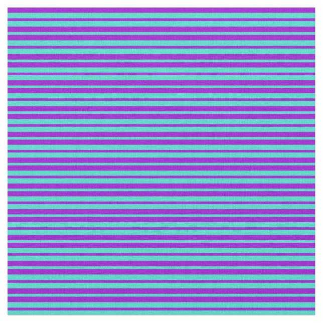 Tecido Padrões de Turquesa e Violeta Escuro (Detalhe)