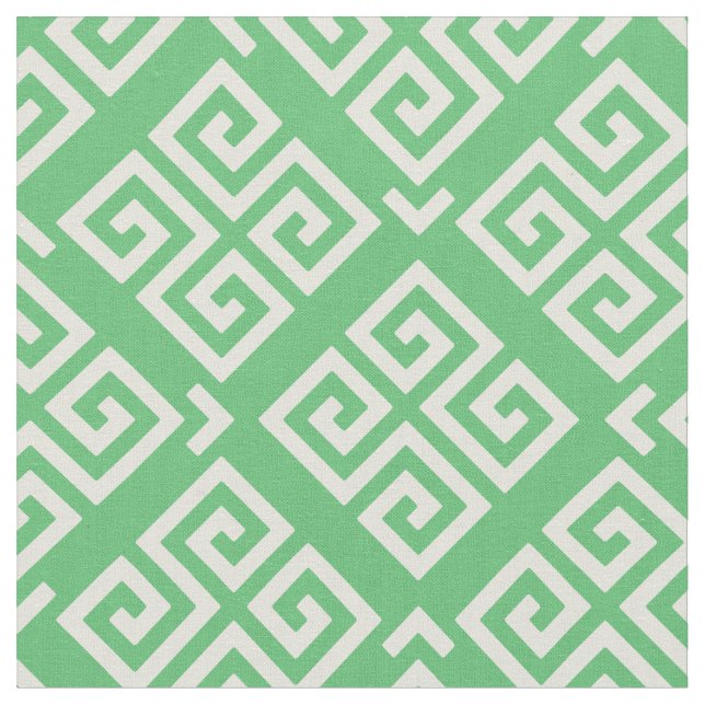 Tecido Padrões geométricos das teclas verde-chic e verde- (Detalhe)