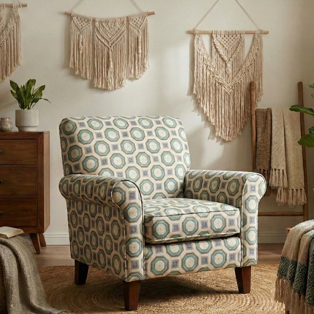 Tecido Padrões & Octagon Formas Geométricas (Criador carregado)