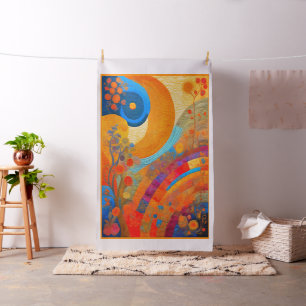 Tecido Painel de Seleção de Pequenas Artes Modernas Sun e