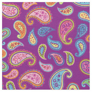 Tecido Paisley, Colorido, para crianças marroquinas, dec