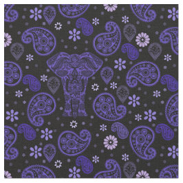Tecido Paisley Elephant Damask