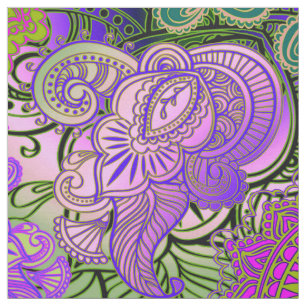 Tecido Paisley Mosaic Pattern II + suas ideias