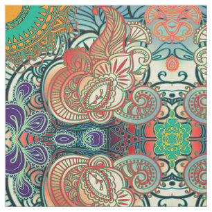 Tecido Paisley Mosaic Patterno I + suas ideias