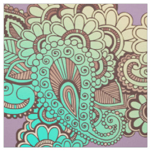 Tecido Paisley Ornaments I + seu apoio. & ideias