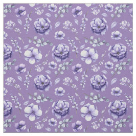 Tecido - Paixão Roxo Floral