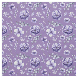 Tecido - Paixão Roxo Floral