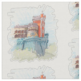 Tecido Palácio Pena em Sintra, Portugal