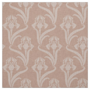 Tecido Pale Adobe Art Nouveau Iris