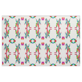 Tecido Palhaço Feliz Brilhante