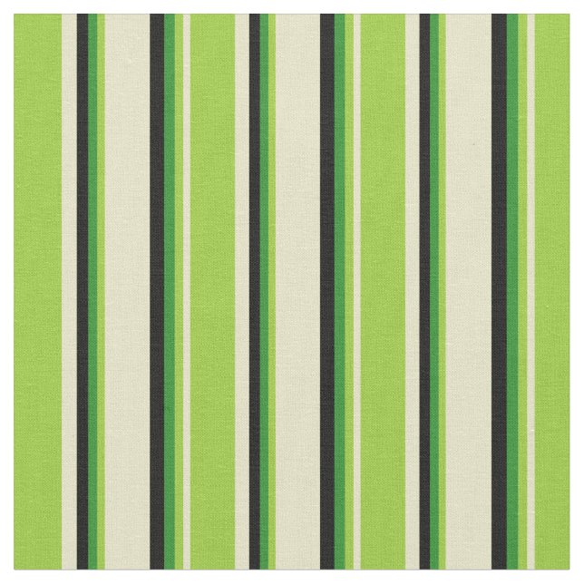 Tecido Pálida Gourenço, Verde, Floresta Verde e Linhas Ne (Detalhe)