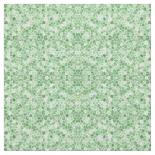 Tecido Pálido Esmeralda e Pistácio Remendado Mosaico