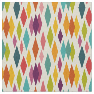 Tecido Palm Primavera Diamantes Padrão Moderno do Sécul