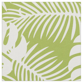Tecido Palma Verde Deixa Padrão Florestal Tropical