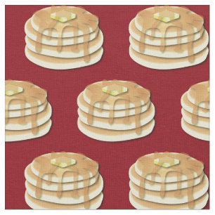 Tecido Pancakes Cute Brefast Kids