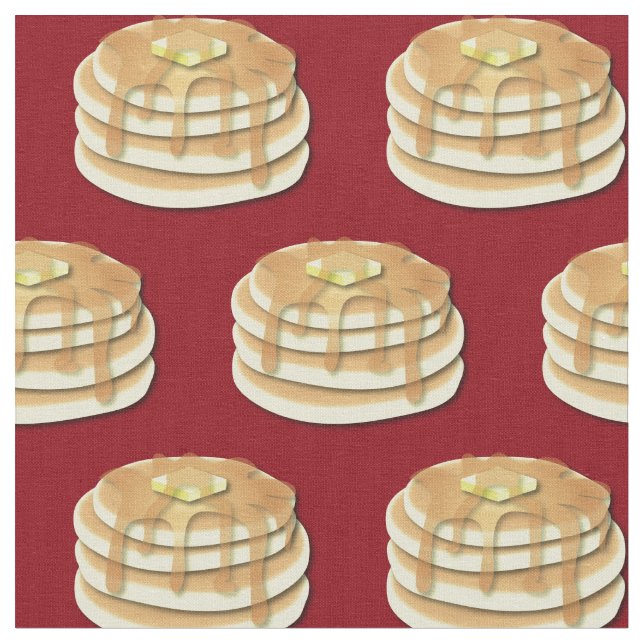 Tecido Pancakes Cute Brefast Kids (Detalhe)