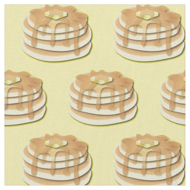 Tecido Pancakes Cute Brefast Kids (Detalhe)