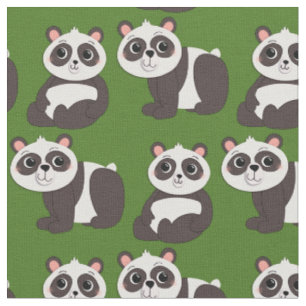 Tecido Panda Bears Cuecas