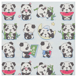 Tecido Panda Impressão