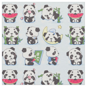 Tecido Panda Impressão