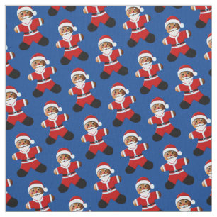 Tecido Papai noel Gingerbird Man