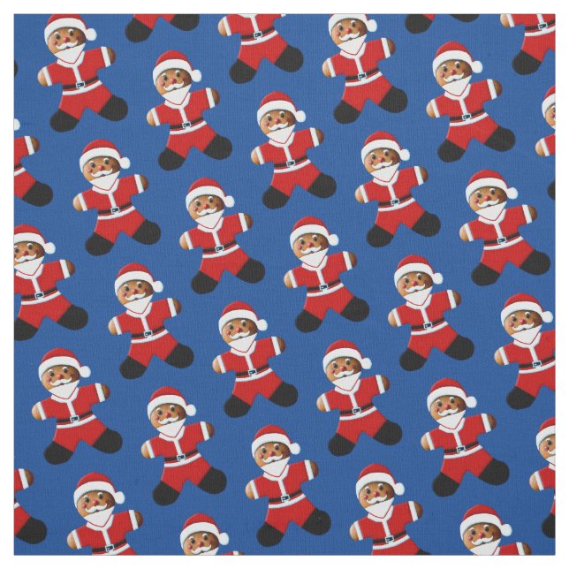 Tecido Papai noel Gingerbird Man (Modelo)
