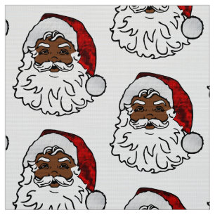 Tecido papais noeis negros africanos de Natal