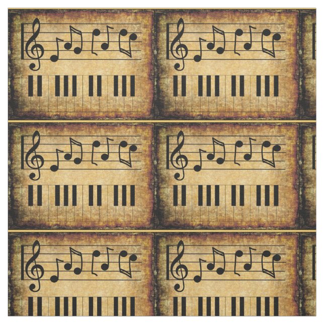 Tecido Papel de notas do teclado (Modelo)