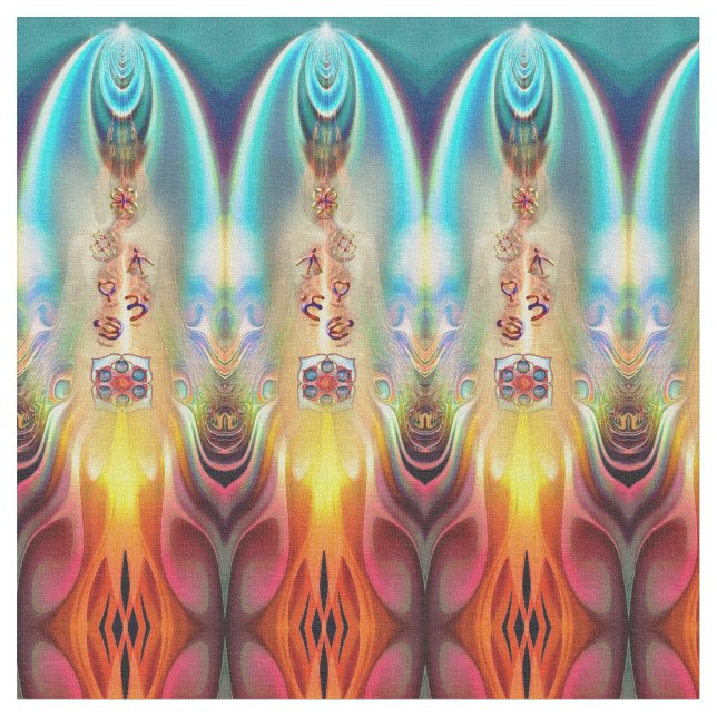 Tecido Papel de parede Base Chakra (Detalhe)