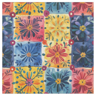 Tecido Papel Picado Floral - Patterno