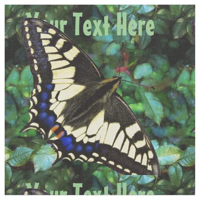 Tecido Papilio Swallowtail (Detalhe)