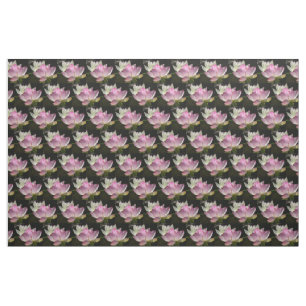 Tecido Par de Flores de Lotus II