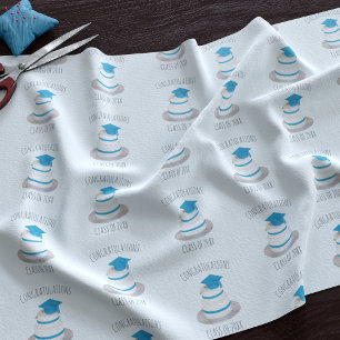 Tecido Parabéns Classe de graduação de Segundo grau